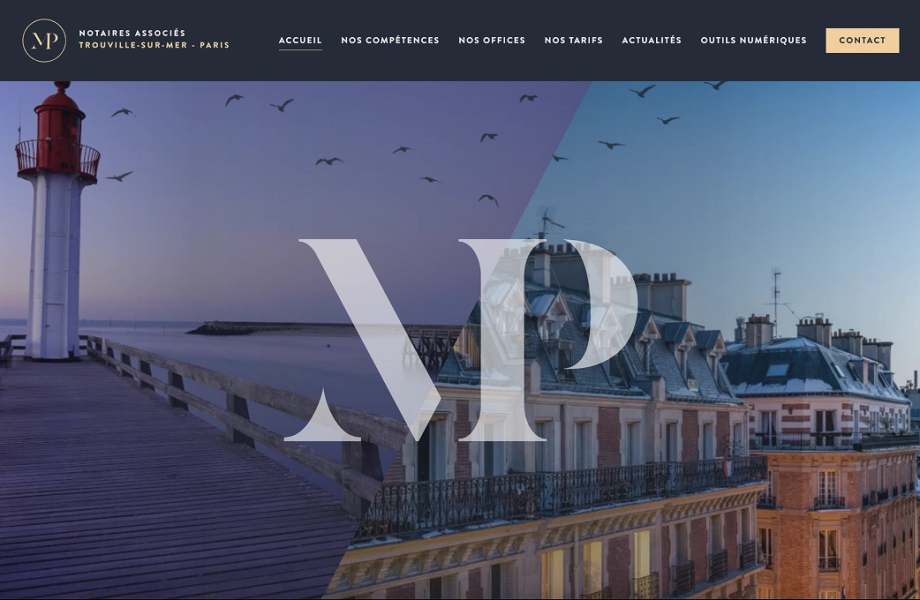Le site internet de l'étude de MP Notaires Associés fait peau neuve !